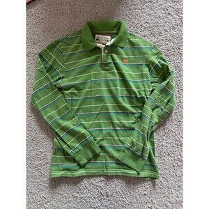 Vintage Y2K boy’s Abercrombie long sleeve collared polo